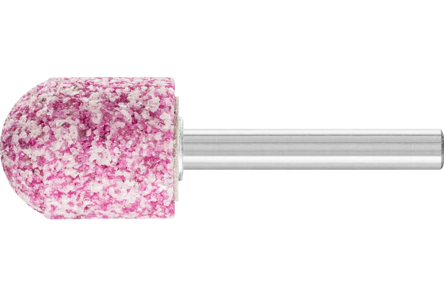 Picture of Pferd Vitrified Mounted Point, TOUGH, 3/4" x 1, 80 Grit, A23, Ceramic Oxide, 1/4" Shank